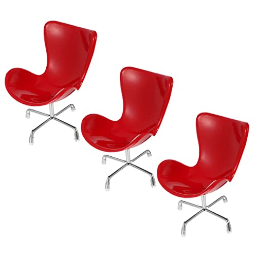 BESPORTBLE 3 Stück Teiliges Mini Stuhl Miniatur Ei Stuhl Modell für Puppenhaus Dekoration Robuster Armchair für Kreative und Stilvolle Mini Häuser BESPORTBLE 3 Stück Teiliges Mini Stuhl Miniatur Ei Stuhl Modell für Puppenhaus Dekoration Robuster Armchair für Kreative und Stilvolle Mini Häuser von BESPORTBLE