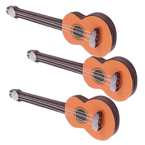 BESPORTBLE 3 Stück Teiliges Miniatur Holzgitarren Vintage Design Realistische Musikinstrumente Puppenhaus Dekoration Retro Atmosphäre Hochwertiges Miniaturmodell BESPORTBLE 3 Stück Teiliges Miniatur Holzgitarren Vintage Design Realistische Musikinstrumente Puppenhaus Dekoration Retro Atmosphäre Hochwertiges Miniaturmodell von BESPORTBLE