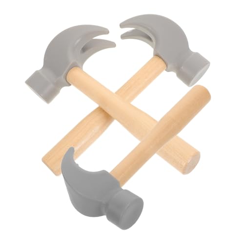 BESPORTBLE 3 Stück Teiliges Montessori Holzhammer für Kleines Nachhaltiges Holzspielzeug Realistische Wartungs und Klopfwerkzeuge für Fantasievolles und Geburtstagsfeiern BESPORTBLE 3 Stück Teiliges Montessori Holzhammer für Kleines Nachhaltiges Holzspielzeug Realistische Wartungs und Klopfwerkzeuge für Fantasievolles und Geburtstagsfeiern von BESPORTBLE
