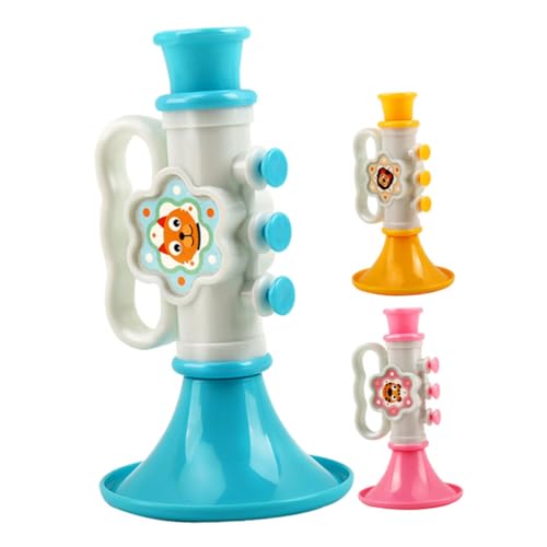 BESPORTBLE 3 Stück Teiliges Musikinstrument Simulierte Trompete für Kleinkinder Pädagogisches Blau und Gelb Fördert Musikalisches Interesse und Rhythmusentwicklung BESPORTBLE 3 Stück Teiliges Musikinstrument Simulierte Trompete für Kleinkinder Pädagogisches Blau und Gelb Fördert Musikalisches Interesse und Rhythmusentwicklung von BESPORTBLE