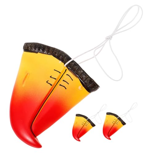 BESPORTBLE 3Stücke Papagei Schnabel Nase Cosplay Zubehör Austauschbare Tiernase für Karneval Halloween Party Leichtgewichtige Authentische Papageienmaske für Kostüme BESPORTBLE 3Stücke Papagei Schnabel Nase Cosplay Zubehör Austauschbare Tiernase für Karneval Halloween Party Leichtgewichtige Authentische Papageienmaske für Kostüme von BESPORTBLE