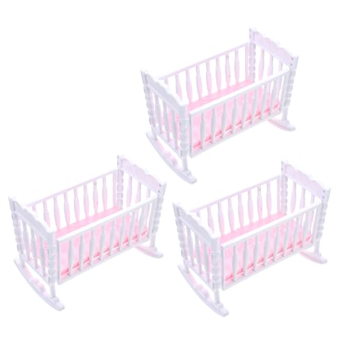 BESPORTBLE 3 Stück Teiliges Puppenbett für Lustige Rollenspiel Spielzeuge mit Realistischem Design für Kreative Spielstunden Geschicklichkeit BESPORTBLE 3 Stück Teiliges Puppenbett für Lustige Rollenspiel Spielzeuge mit Realistischem Design für Kreative Spielstunden Geschicklichkeit von BESPORTBLE