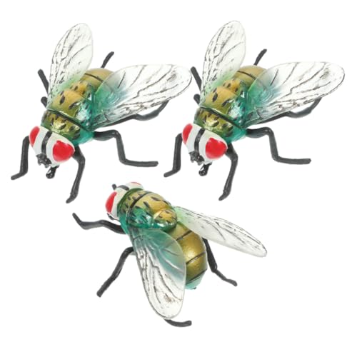 BESPORTBLE 3 Stück Teiliges Realistisches Fliegenmodell aus Robustem Material Farbecht und Langlebig Naturgetreues Insekt für Partys Streiche Wissenschaftsprojekte und Halloween Deko BESPORTBLE 3 Stück Teiliges Realistisches Fliegenmodell aus Robustem Material Farbecht und Langlebig Naturgetreues Insekt für Partys Streiche Wissenschaftsprojekte und Halloween Deko von BESPORTBLE
