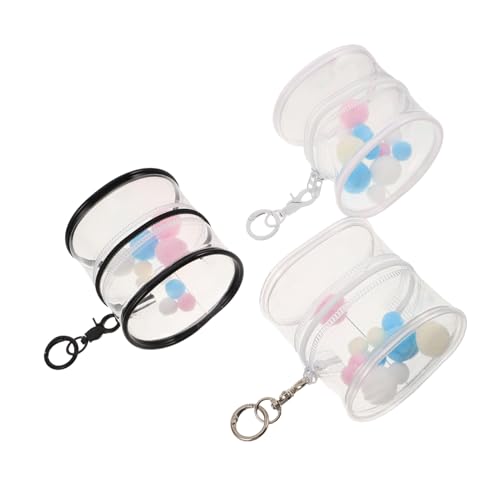 BESPORTBLE 3stücke Aufbewahrungstasche Mit Schlüsselanhänger Aus Transparentem PVC-Material Für Actionfiguren Und Spielzeug Schützt Vor Kratzern Und Staub Leicht Hängend Zu Organisieren BESPORTBLE 3stücke Aufbewahrungstasche Mit Schlüsselanhänger Aus Transparentem PVC-Material Für Actionfiguren Und Spielzeug Schützt Vor Kratzern Und Staub Leicht Hängend Zu Organisieren von BESPORTBLE