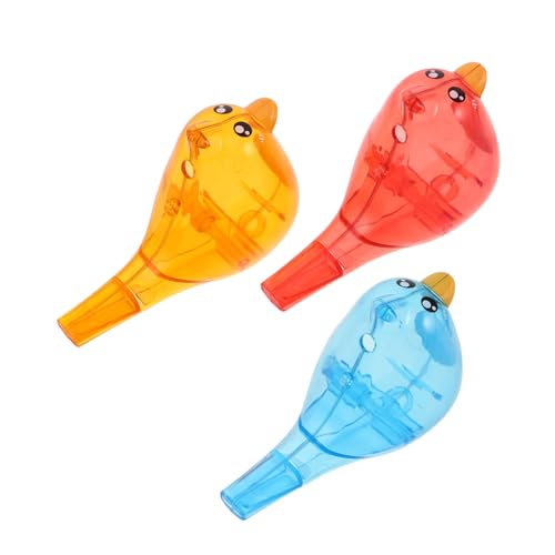 BESPORTBLE 3 Stück Wasservogel Pfeifen Musikinstrument für Junge Mädchen und Kleinkinder Fördert die Sprachentwicklung und Musikalisches Interesse Sicheres Material Badespaß und Partytüten von BESPORTBLE