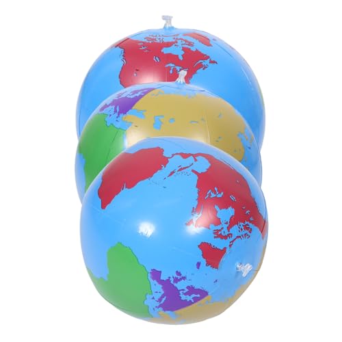BESPORTBLE 3 Stück aufblasbarer Künstlicher Blowball Zubehör für Strandpartys aufblasbare planeten aufblasbare Geographiekugel Ball Strandball Sommerinflation kleiner PVC BESPORTBLE 3 Stück aufblasbarer Künstlicher Blowball Zubehör für Strandpartys aufblasbare planeten aufblasbare Geographiekugel Ball Strandball Sommerinflation kleiner PVC von BESPORTBLE