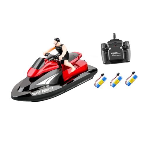 BESPORTBLE 3 Stücke Rc Boot mit Batterien Boot für Seen Schnelles Ferngesteuertes Motorboot mit Wasserdichtem Design und Minuten Fahrzeit BESPORTBLE 3 Stücke Rc Boot mit Batterien Boot für Seen Schnelles Ferngesteuertes Motorboot mit Wasserdichtem Design und Minuten Fahrzeit von BESPORTBLE