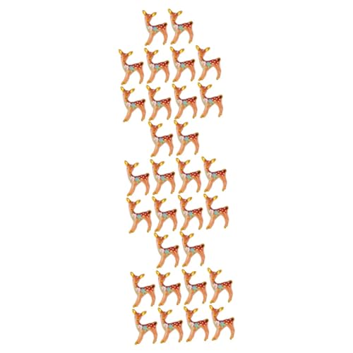 BESPORTBLE 30 Stck. Teiliges Resin Bonsai Ornament Miniatur Figuren Handgefertigte DIY Dekoration für Garten Zuhause Büro Lebendige Farben Kinderfreundlich Zauberhafte Landschaft von BESPORTBLE