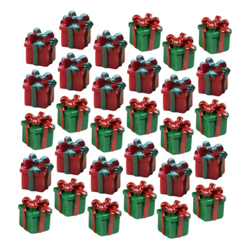 BESPORTBLE 30 Stück Miniatur Resin Dollhouse Figuren Weihnachtsboxen für Dekorationen und Sammlungen für Festtagsstimmung BESPORTBLE 30 Stück Miniatur Resin Dollhouse Figuren Weihnachtsboxen für Dekorationen und Sammlungen für Festtagsstimmung von BESPORTBLE