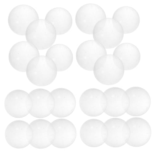 BESPORTBLE 30 Stück Murmeln Dekorative Glaskugeln für DIY Projekte für Chinese Checkers und und Glatte Oberfläche für Aquarien und Heimdekoration von BESPORTBLE