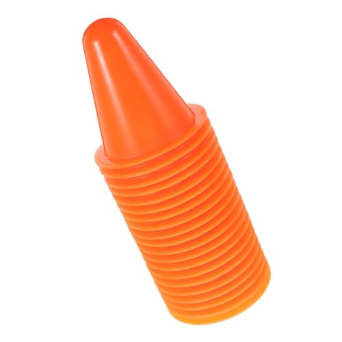 BESPORTBLE 30 Stück Teiliges Agility Trainingskegel für Roller Skating Stapelbare Stabile Kunststoffmarkierung Halbhart Bunte Sporthütchen für Präzises Beweglichkeitstraining BESPORTBLE 30 Stück Teiliges Agility Trainingskegel für Roller Skating Stapelbare Stabile Kunststoffmarkierung Halbhart Bunte Sporthütchen für Präzises Beweglichkeitstraining von BESPORTBLE