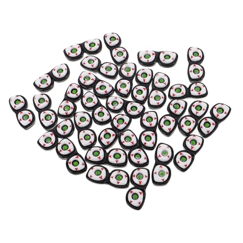 BESPORTBLE 30 Stück Teiliges Halloween Augen Realistische Kunststoff Fake Eyeballs mit Gruseligem Design für DIY Puppenbasteln Dunkle Horror-Dekorationen für Party und Haunted House von BESPORTBLE
