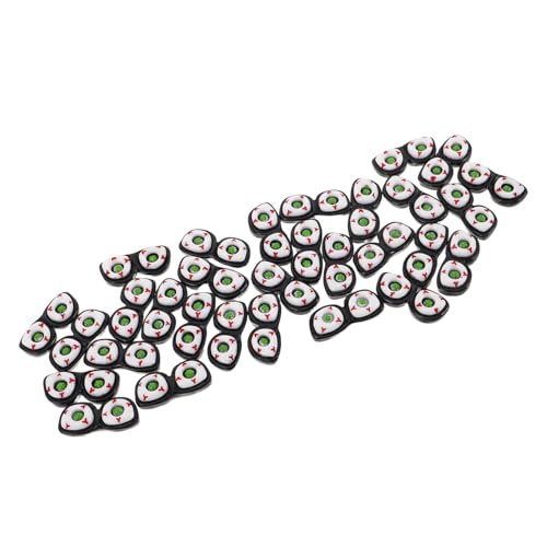 BESPORTBLE 30 Stück Teiliges Halloween Fake Eyeballs Realistisch Gestaltete Gruselige Kunststoffaugen für DIY Basteln Puppen und Partydekorationen Dunkler Stil Leichte Horror-Accessoires für von BESPORTBLE