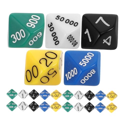 BESPORTBLE 30 Stück Teiliges Kunststoffwürfel Polyedrische Würfel für Brettspiele und Rollenspiele für Partys und Unterhaltung mit Hochwertiger Verarbeitung für Zufällige Ergebnisse BESPORTBLE 30 Stück Teiliges Kunststoffwürfel Polyedrische Würfel für Brettspiele und Rollenspiele für Partys und Unterhaltung mit Hochwertiger Verarbeitung für Zufällige Ergebnisse von BESPORTBLE