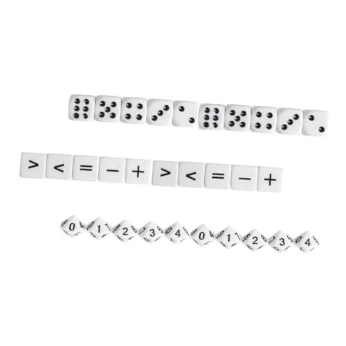 BESPORTBLE 30 Stück Teiliges Mathematik Würfelspiel Lernwürfel mit Abgerundeten Ecken Robust und Sicher Fördert Hand Auge Koordination und Spielerisches Zahlenverständnis für Grundschüler BESPORTBLE 30 Stück Teiliges Mathematik Würfelspiel Lernwürfel mit Abgerundeten Ecken Robust und Sicher Fördert Hand Auge Koordination und Spielerisches Zahlenverständnis für Grundschüler von BESPORTBLE