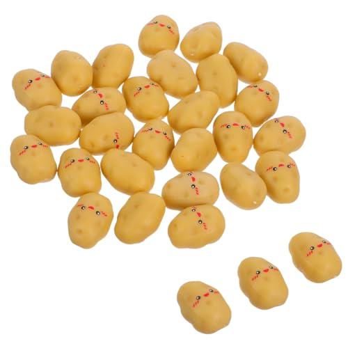 BESPORTBLE 30 Stück Teiliges Mini Kartoffel Deko aus Widerstandsfähigem Resin Realistische Künstliche Kartoffeln für Küchen Restaurant und Messe Dekoration Kompakt und Leicht für Vielseitige BESPORTBLE 30 Stück Teiliges Mini Kartoffel Deko aus Widerstandsfähigem Resin Realistische Künstliche Kartoffeln für Küchen Restaurant und Messe Dekoration Kompakt und Leicht für Vielseitige von BESPORTBLE