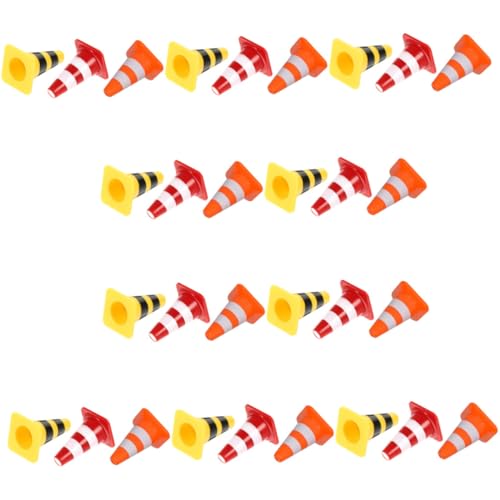 BESPORTBLE 30 Stück Teiliges Mini Verkehrsleitkegel aus Weichem Kunststoff Realistische Miniatur Verkehrszeichen und Straßensperren für Kindgerechtes Verkehrstraining und Kreatives BESPORTBLE 30 Stück Teiliges Mini Verkehrsleitkegel aus Weichem Kunststoff Realistische Miniatur Verkehrszeichen und Straßensperren für Kindgerechtes Verkehrstraining und Kreatives von BESPORTBLE