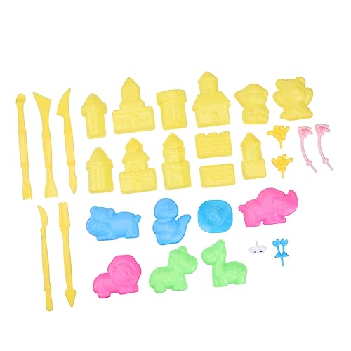BESPORTBLE 30 Stück Teiliges Sandspielzeug mit Bunten Cartoon Formen Robuste Kunststoff Sandformen und Werkzeuge Tragbar und Sicher für Jungen und Mädchen für Strand und Sandkasten Spielspaß BESPORTBLE 30 Stück Teiliges Sandspielzeug mit Bunten Cartoon Formen Robuste Kunststoff Sandformen und Werkzeuge Tragbar und Sicher für Jungen und Mädchen für Strand und Sandkasten Spielspaß von BESPORTBLE