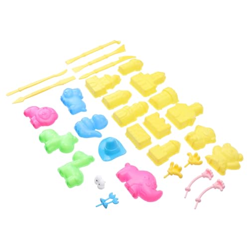 BESPORTBLE 30 Stück Teiliges Sandspielzeug mit Bunten Kindersicheren Sandformen und Werkzeugen Robustes Kunststoffmaterial Ergonomisch für Kinderhände für Strand Sandkasten und Wasserspiele BESPORTBLE 30 Stück Teiliges Sandspielzeug mit Bunten Kindersicheren Sandformen und Werkzeugen Robustes Kunststoffmaterial Ergonomisch für Kinderhände für Strand Sandkasten und Wasserspiele von BESPORTBLE