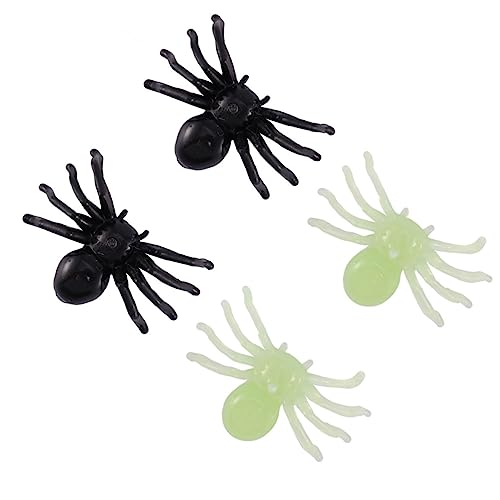 BESPORTBLE 300 Stück Halloween Deko Kunststoffspinnen Realistische Schwarze und Leuchtende Mini Spinnen Langlebige Gruselige Party Deko für Halloween Nacht Vielseitige Horrordeko BESPORTBLE 300 Stück Halloween Deko Kunststoffspinnen Realistische Schwarze und Leuchtende Mini Spinnen Langlebige Gruselige Party Deko für Halloween Nacht Vielseitige Horrordeko von BESPORTBLE