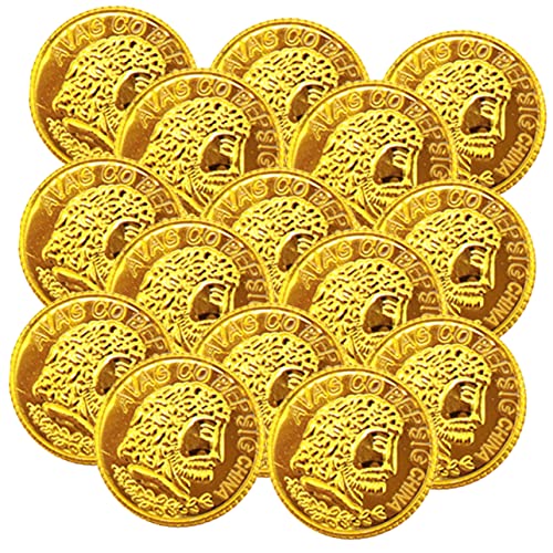 BESPORTBLE 300 Stück Piratenmünzen Spielgeld für Kindergeburtstag Piratenpartys und Schatzsuche Kunststoff Goldmünzen Partydeko und Belohnungsspielzeug BESPORTBLE 300 Stück Piratenmünzen Spielgeld für Kindergeburtstag Piratenpartys und Schatzsuche Kunststoff Goldmünzen Partydeko und Belohnungsspielzeug von BESPORTBLE