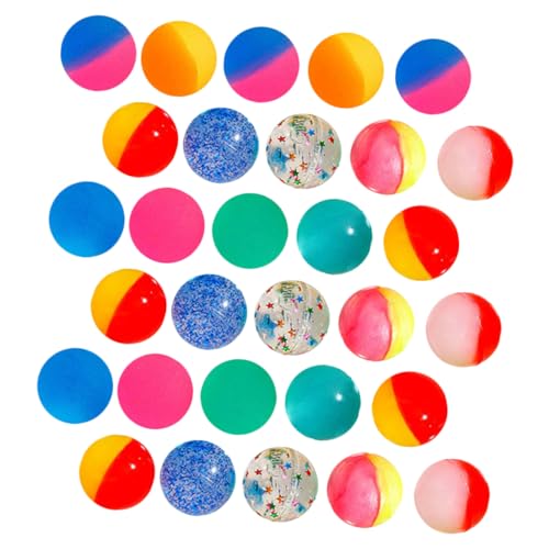 BESPORTBLE 30Stücke DIY Hüpfball Hüpfbälle Für Transparente Hüpfbälle Für Goodie Bags Kleine Spielbälle Für Drinnen Und Draußen Mixed Colors von BESPORTBLE