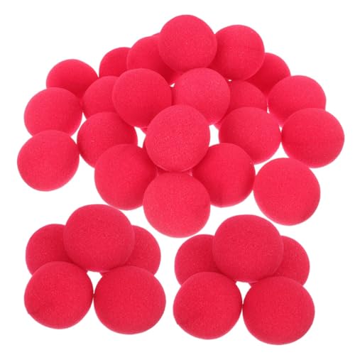 BESPORTBLE 30Stücke Karnevalszirkus Rote Clown Für Kostüm Accessoires Kompakte Party Zubehör Für Fasching Und Cosplay von BESPORTBLE