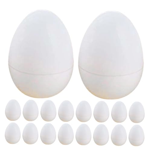 BESPORTBLE 30Stücke Künstliche Eier Weiße Öffbare Simulationseier Für Ostern Deko Für Eierkörbe Und Kreative Bastelprojekte Fake Eier Für Osterdekorationen BESPORTBLE 30Stücke Künstliche Eier Weiße Öffbare Simulationseier Für Ostern Deko Für Eierkörbe Und Kreative Bastelprojekte Fake Eier Für Osterdekorationen von BESPORTBLE