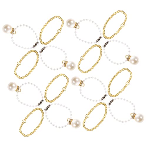 BESPORTBLE 30Stücke Mini Schmuck Für DIY Halsketten Niedliche Schmuckstücke Für Kreatives Und Kinderschmuck Für Kleine Designerinnen von BESPORTBLE