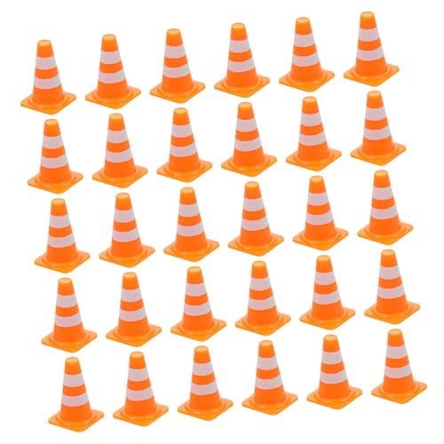 BESPORTBLE 30Stücke Mini Verkehrskegel Verkehrszeichen für Straßen und Baustellen Simulation Leuchtende Farben Lehrreiches Verkehrssicherheit und Kreativität BESPORTBLE 30Stücke Mini Verkehrskegel Verkehrszeichen für Straßen und Baustellen Simulation Leuchtende Farben Lehrreiches Verkehrssicherheit und Kreativität von BESPORTBLE