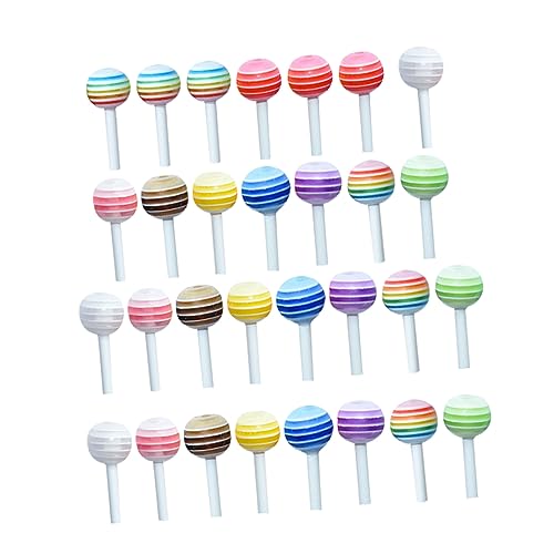 BESPORTBLE 30 Stücke Mini Lutscher Lollipop Dekorationen Mini Liefert Groß Zufällige Farbe BESPORTBLE 30 Stücke Mini Lutscher Lollipop Dekorationen Mini Liefert Groß Zufällige Farbe von BESPORTBLE