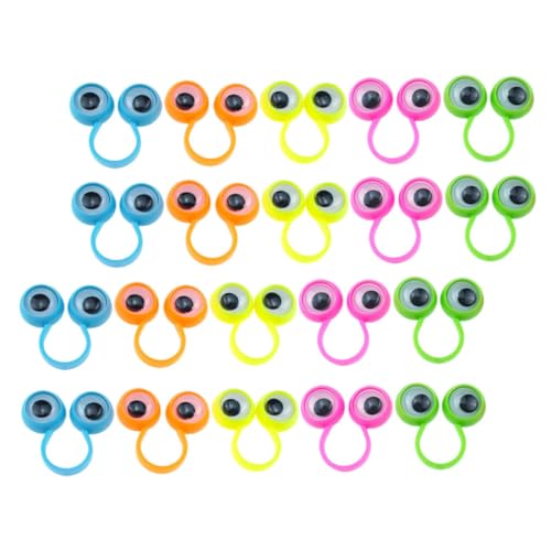 BESPORTBLE 30Stücke Teiliges Finger mit Beweglichen Augen Farbenfrohe Fingerpuppen für Kreative Spiele und Stressabbau Partys und Spielzeiten BESPORTBLE 30Stücke Teiliges Finger mit Beweglichen Augen Farbenfrohe Fingerpuppen für Kreative Spiele und Stressabbau Partys und Spielzeiten von BESPORTBLE
