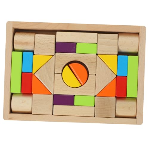 BESPORTBLE 30Stücke Teiliges Holzbausteine Set Für Kleinkinder Farbenfrohe Bausteine Aus Buchenholz Für Kreatives Und Lernen Für Ab Jahren Fördert Motorische Fähigkeiten BESPORTBLE 30Stücke Teiliges Holzbausteine Set Für Kleinkinder Farbenfrohe Bausteine Aus Buchenholz Für Kreatives Und Lernen Für Ab Jahren Fördert Motorische Fähigkeiten von BESPORTBLE