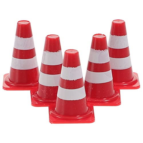 BESPORTBLE 30Stücke Verkehrszeichen Simulation Straßenkegel Für Verkehrssicherheit Und Straßenkenntnis Für Kindergarten Unterrichtshilfen Und Kreatives Rollenspiel von BESPORTBLE