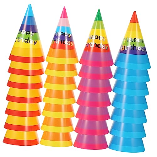 BESPORTBLE 32 Stück Teiliges Kindergeburtstags Partyhüte Bunte Papierhüte für Jungen und Mädchen Verstellbar und Dekorativ für Geburtstagsfeiern Kostümpartys und Besondere Anlässe BESPORTBLE 32 Stück Teiliges Kindergeburtstags Partyhüte Bunte Papierhüte für Jungen und Mädchen Verstellbar und Dekorativ für Geburtstagsfeiern Kostümpartys und Besondere Anlässe von BESPORTBLE