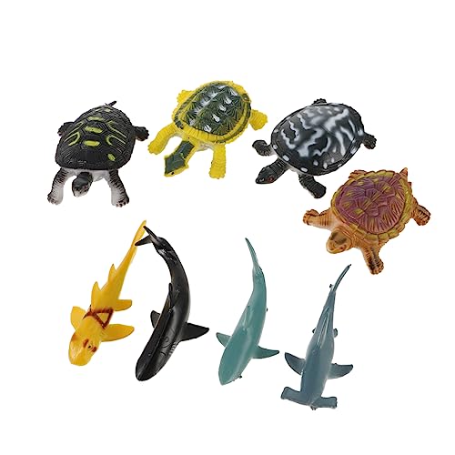 BESPORTBLE 32 Stück Teiliges Set Realistische Meereslebewesen Modellspielzeug Mini Meerestiere Figuren für Aquarium Dekoration und Lernspielzeug Sicheres von BESPORTBLE