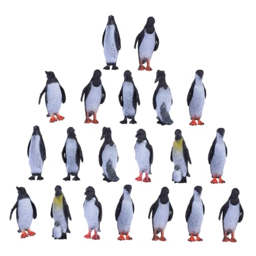 BESPORTBLE 32Stücke Teiliges Realistische Pinguinfiguren PVC Tiermodelle für Deko und Lernspielzeug über Pinguine für und Kreative Spielideen von BESPORTBLE