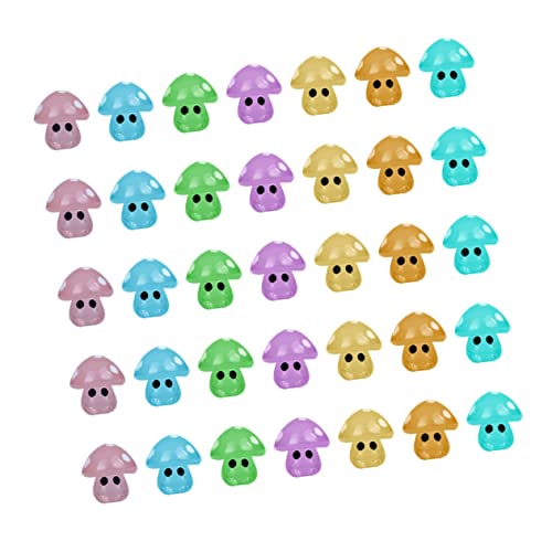 BESPORTBLE 35 Stück Teiliges Miniatur Mushroom Figuren mit Leuchteffekt Dekorative Gartenornamente aus Resin für Kreative Bastelprojekte und Miniaturgärten BESPORTBLE 35 Stück Teiliges Miniatur Mushroom Figuren mit Leuchteffekt Dekorative Gartenornamente aus Resin für Kreative Bastelprojekte und Miniaturgärten von BESPORTBLE