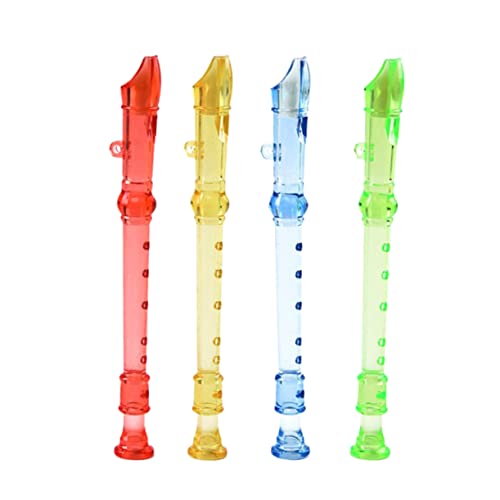 BESPORTBLE 36 Stck Teiliges Kinderflötenset Transparente Musikflöten Lernspielzeug Frühförderung Instrumente für Musikunterricht und Rhythmusspiel Zufällige Farbe Zufällige Farbe von BESPORTBLE