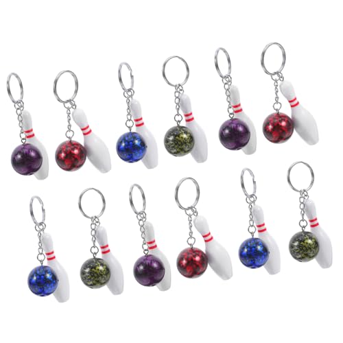 BESPORTBLE 36 Stk. Mini Bowling Schlüsselanhänger Leichte Kompakte Sport Themen Anhänger Dekorative Robuste Taschen und Rucksack Deko Kleine Bowling Pendants Farbenfrohe Schlüsselringe BESPORTBLE 36 Stk. Mini Bowling Schlüsselanhänger Leichte Kompakte Sport Themen Anhänger Dekorative Robuste Taschen und Rucksack Deko Kleine Bowling Pendants Farbenfrohe Schlüsselringe von BESPORTBLE