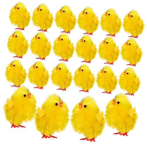 BESPORTBLE 36 Teiliges Flauschige Mini Küken Gelbe Kleine Küken Dekorationen Langlebig und Ostergeschenke für Frühlingsdeko und Osterkörbe BESPORTBLE 36 Teiliges Flauschige Mini Küken Gelbe Kleine Küken Dekorationen Langlebig und Ostergeschenke für Frühlingsdeko und Osterkörbe von BESPORTBLE