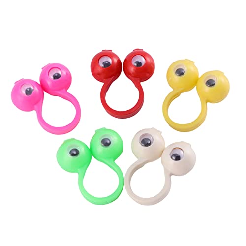 BESPORTBLE 36Stücke Augen Fingerpuppen Mit Googly Eyes Niedliche Fingerpuppen Für Kreatives Fingerspiel Spielzeuge Für Partys Und Zufällige Farben von BESPORTBLE