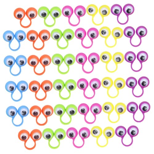 BESPORTBLE 36Stücke Augen Fingerpuppen mit Beweglichen Augenringen Lustiges Fingerspielzeug für Partyüberraschung Zufällige Farben für Kreatives BESPORTBLE 36Stücke Augen Fingerpuppen mit Beweglichen Augenringen Lustiges Fingerspielzeug für Partyüberraschung Zufällige Farben für Kreatives von BESPORTBLE