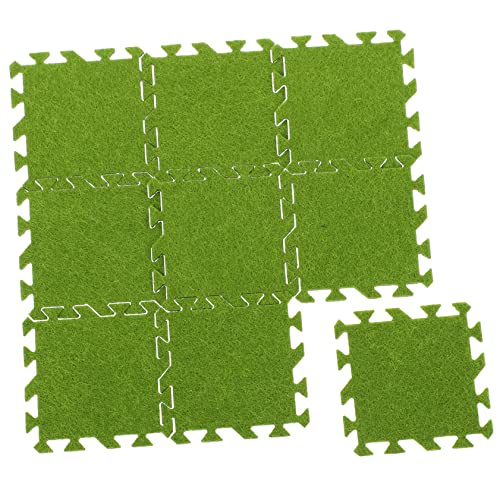 BESPORTBLE 36Stücke Bodenmatten Für Mikrolandschaft Dekorative Puzzlematten Für Mini Hausgestaltung Vielseitige Verwendung Als Dekorationen von BESPORTBLE