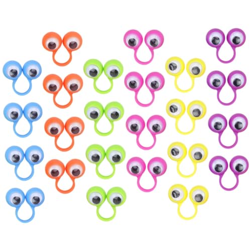 BESPORTBLE 36Stücke Lustige Augen Fingerpuppen Bewegliche Augapfelringe Fingerspielzeug für Geschichtenerzählen Rollenspiele und Partys Zufällige Farben BESPORTBLE 36Stücke Lustige Augen Fingerpuppen Bewegliche Augapfelringe Fingerspielzeug für Geschichtenerzählen Rollenspiele und Partys Zufällige Farben von BESPORTBLE