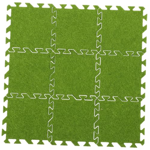 BESPORTBLE 36Stücke Puzzlematten Für Mini Möbel Dekorative Bodenmatten Für Miniaturhäuser Vielfältige Puzzle Matte Für Kreative Gestaltung von BESPORTBLE