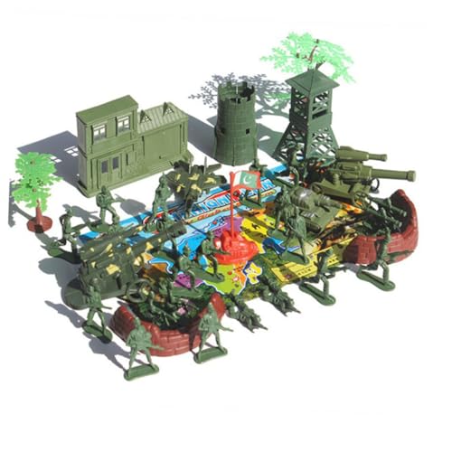 BESPORTBLE 37 Stück Teiliges Spielfiguren mit Soldaten Panzern Flugzeugen und Zubehör Realistische Darstellung für Fantasievolles und Spielerisches Lernen Geeignet für Jungen und Mädchen BESPORTBLE 37 Stück Teiliges Spielfiguren mit Soldaten Panzern Flugzeugen und Zubehör Realistische Darstellung für Fantasievolles und Spielerisches Lernen Geeignet für Jungen und Mädchen von BESPORTBLE