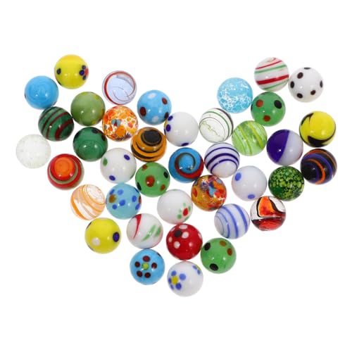 BESPORTBLE 38 Stück Teiliges Bunter Glasmurmeln Dekorative Spielmurmeln für Vasen Kunsthandwerk und Aquarien Hochwertige Robuste Glaskugeln mit Einzigartigen Mustern und Farben BESPORTBLE 38 Stück Teiliges Bunter Glasmurmeln Dekorative Spielmurmeln für Vasen Kunsthandwerk und Aquarien Hochwertige Robuste Glaskugeln mit Einzigartigen Mustern und Farben von BESPORTBLE
