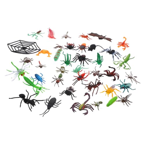 BESPORTBLE 39 Stück Teiliges Insekten Modellspielzeug Realistische Mini Figuren aus Robustem Lebensechte Nachbildung für Sicher Bruchsicher für Outdoor Naturentdeckungen BESPORTBLE 39 Stück Teiliges Insekten Modellspielzeug Realistische Mini Figuren aus Robustem Lebensechte Nachbildung für Sicher Bruchsicher für Outdoor Naturentdeckungen von BESPORTBLE
