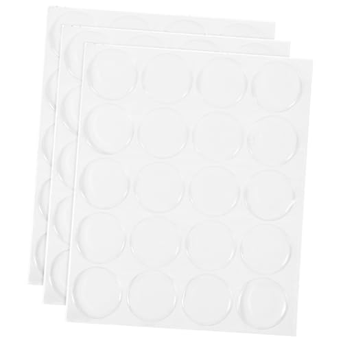 BESPORTBLE 3Blatt Edelstein Aufkleber Transparente Harz Patch Sticker Für DIY Schmuck Bastelbedarf Patch Zubehör von BESPORTBLE